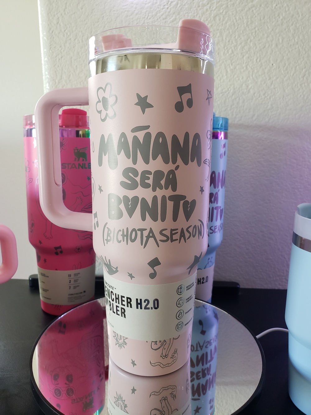 Karol G Pink "Mañana Será Bonita" Insulated Tumbler
